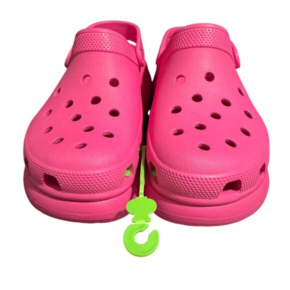 Crocs Classic Crush Pink Clogs, Size 9M 11W NWOB - Picture 2 of 11